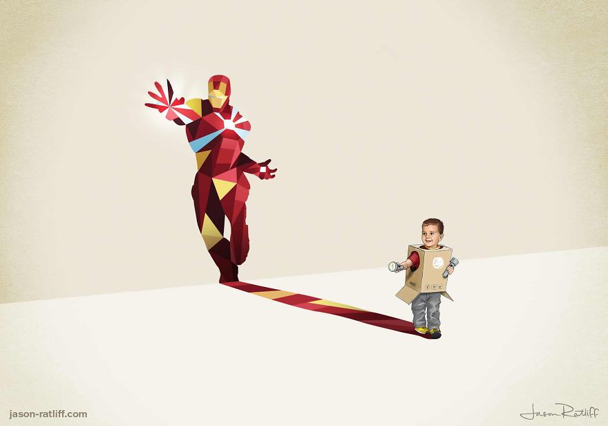 Super Shadows: I Explore The Power Of A Child's Imagination