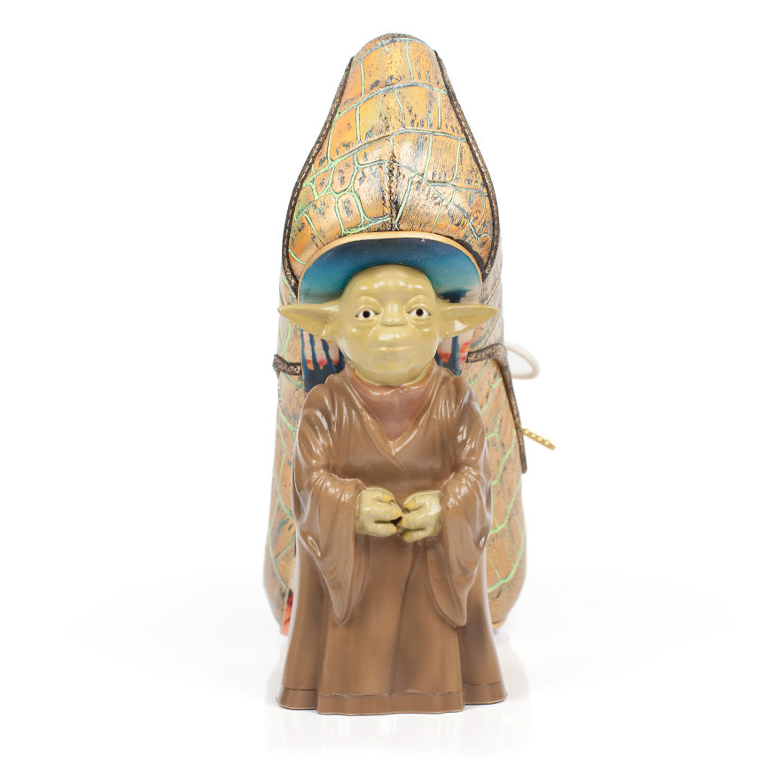 A Long Time Ago In A Galaxy Far, Far Away... I Created A Footwear Collection!