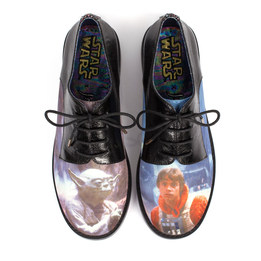 A Long Time Ago In A Galaxy Far, Far Away... I Created A Footwear Collection!