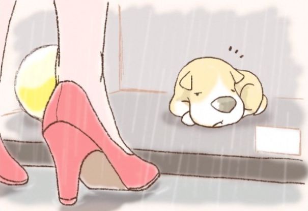 An Illustrated Story Of One Sad Dog An Illustrated Story Of One Sad Dog