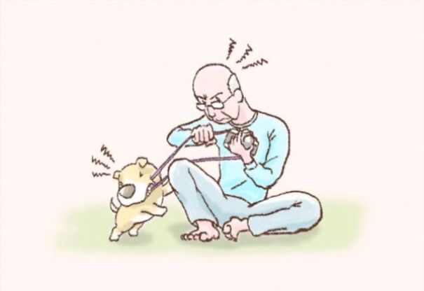 An Illustrated Story Of One Sad Dog An Illustrated Story Of One Sad Dog