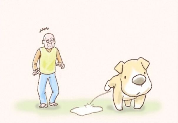 An Illustrated Story Of One Sad Dog An Illustrated Story Of One Sad Dog
