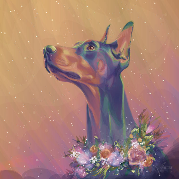 Animals In Space: My Vector Art Leaves People Questioning What The Medium Is