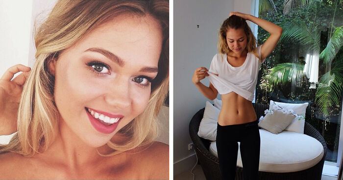 18-Year-Old Model Edits Her Instagram Posts To Reveal The Truth Behind The Photos
