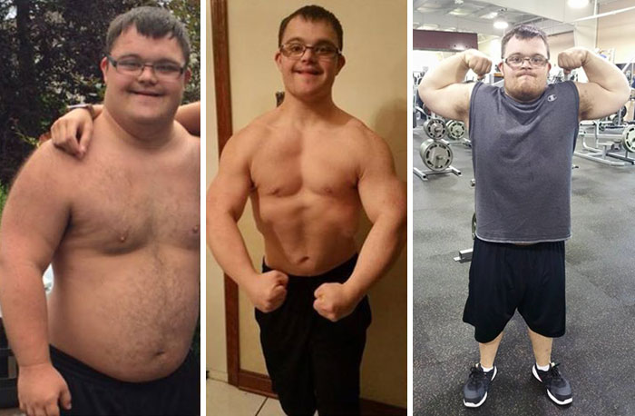 Man With Down Syndrome Fulfills His Dream By Becoming A Body-Builder