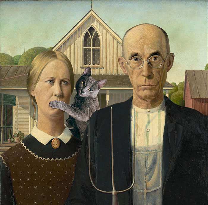 Photoshopping Your Cat Into Classic Artwork Will Never Get Old