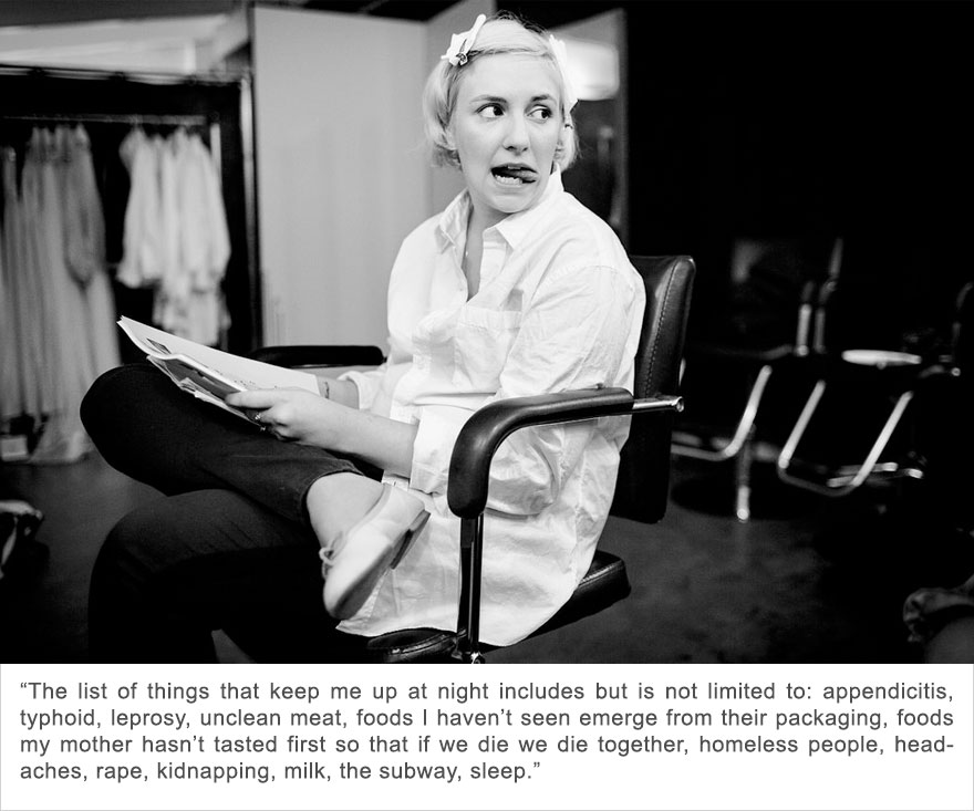 Lena Dunham, Obsessive Compulsive Disorder (OCD)