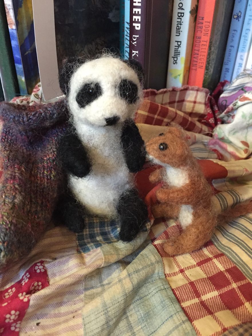 Copyright And Plagiarism As Explained By A Spectacled Bear And A Baby Weasel.