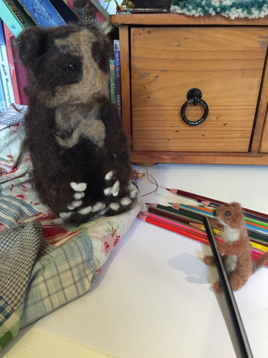 Copyright And Plagiarism As Explained By A Spectacled Bear And A Baby Weasel.