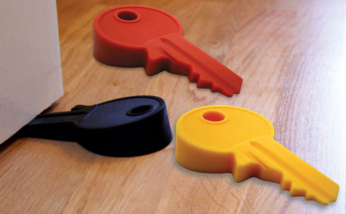 Use A Key To Open Your Door - A Key Doorstop To Keep It Open