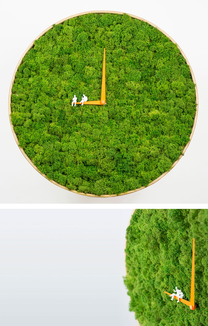 Moss Clock