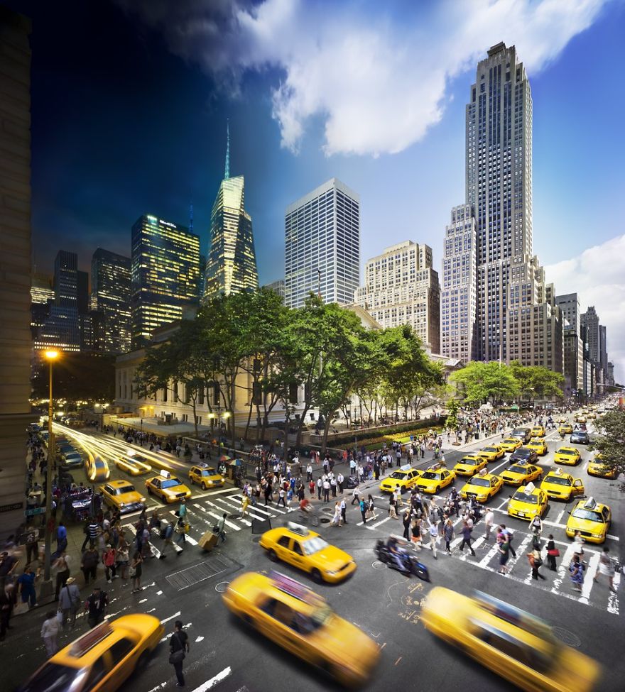 Day To Night: I Capture 24 Hours In One Image (21 Pics) Day To Night: I Capture 24 Hours In One Image (21 Pics)