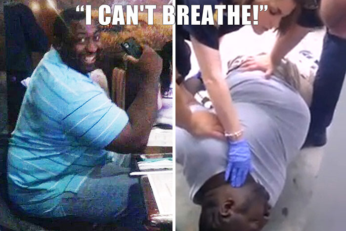 Eric Garner’s last words spoken - "I CAN'T BREATHE!"