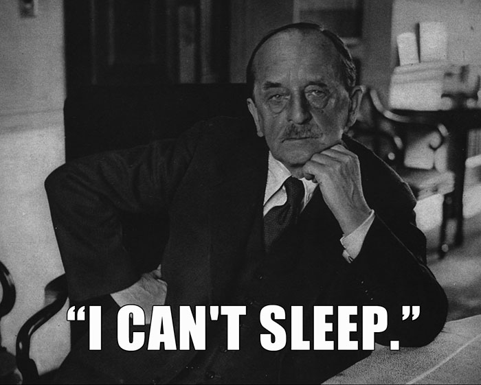 J.M. Barrie’s last words spoken - "I CAN'T SLEEP."