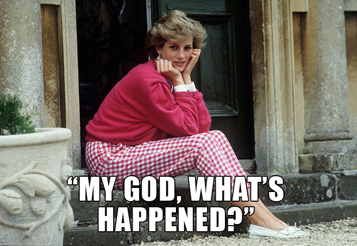 Princess Diana’s last words spoken - "MY GOD, WHAT'S HAPPENED?"