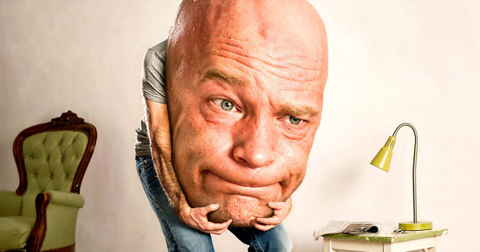 I Had Fun Making This Image About Heavy Thoughts