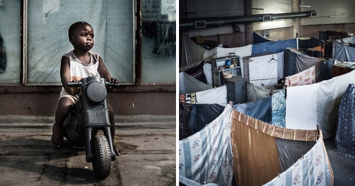 Over 400 People Live In This “Moth” Building After A Shopping Mall Replaced Their Homes