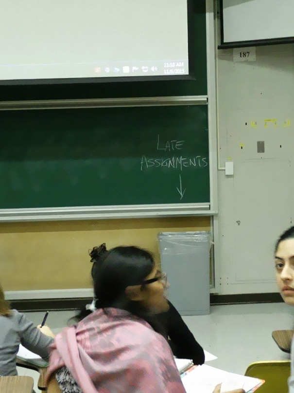 When Your Prof Is Feeling Savage