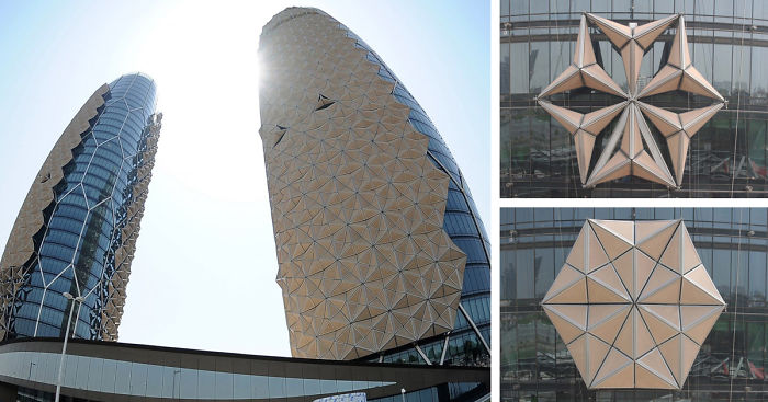These Towers Have Shape-Shifting Sunshades That React To Sunlight