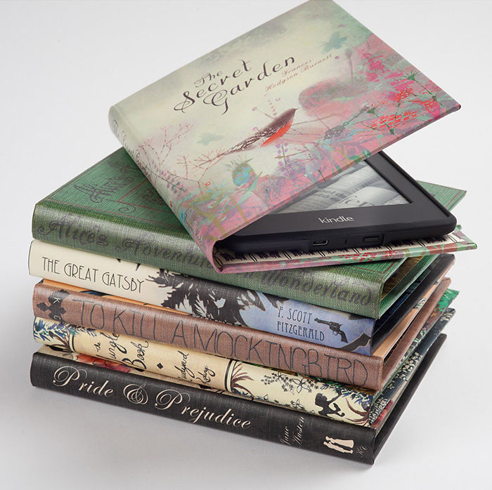 Vintage Book Kindle Case