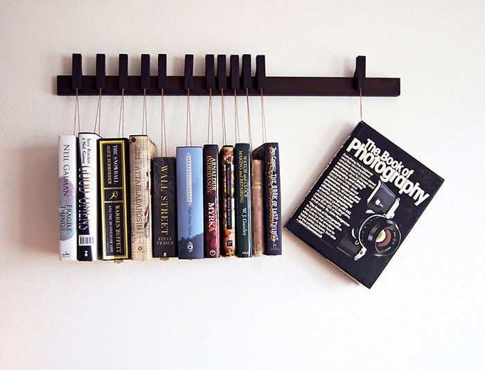Wooden Book Rack