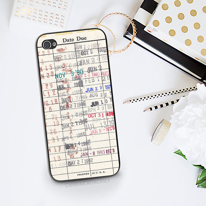 Library Card Phone Case