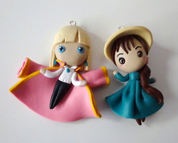 Howl's Moving Castle Pendants