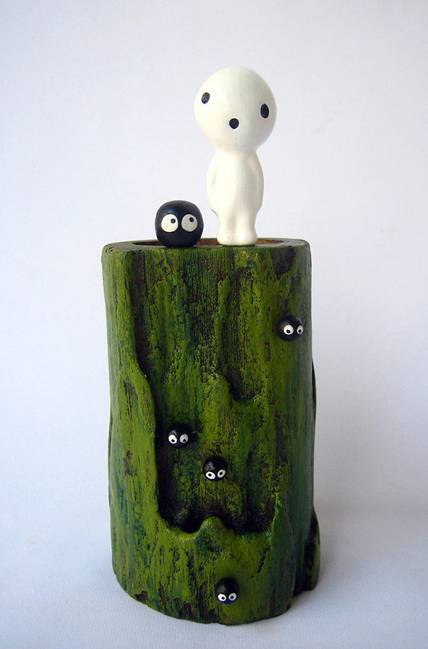 Handmade Princess Mononoke Wase