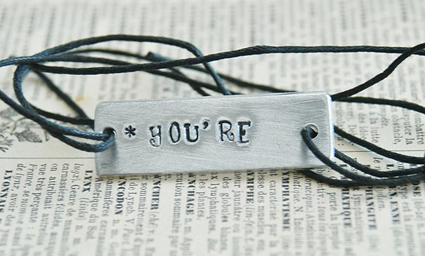 Grammar Inspired Bracelet