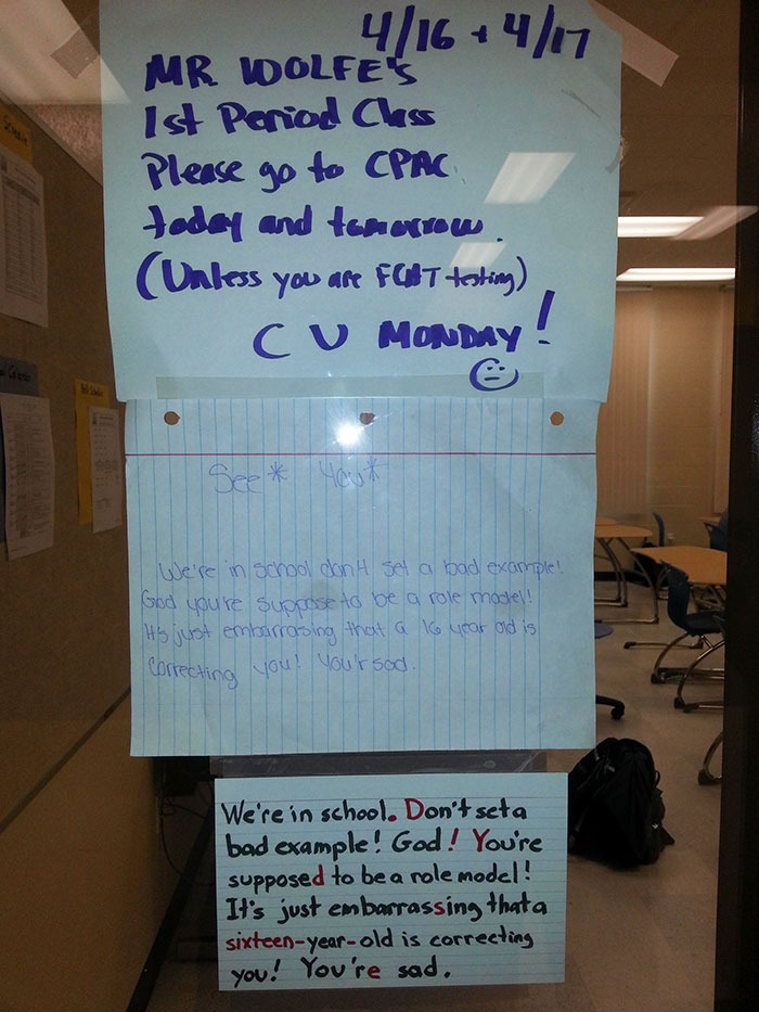 My English Teachers Response To A Grammar Nazi