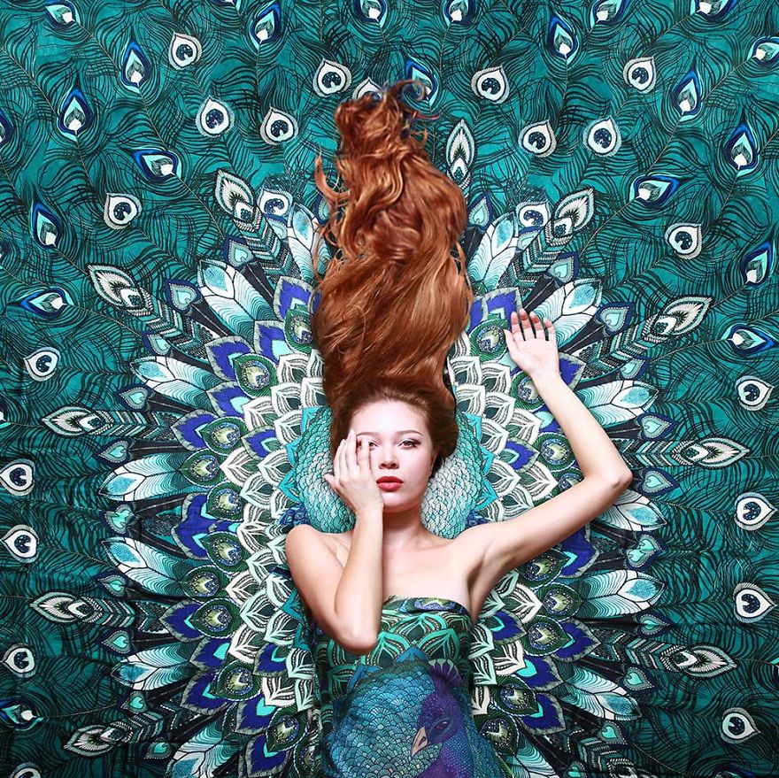 New Hand-Drawn Winged Scarves That Will Turn You Into A Bird