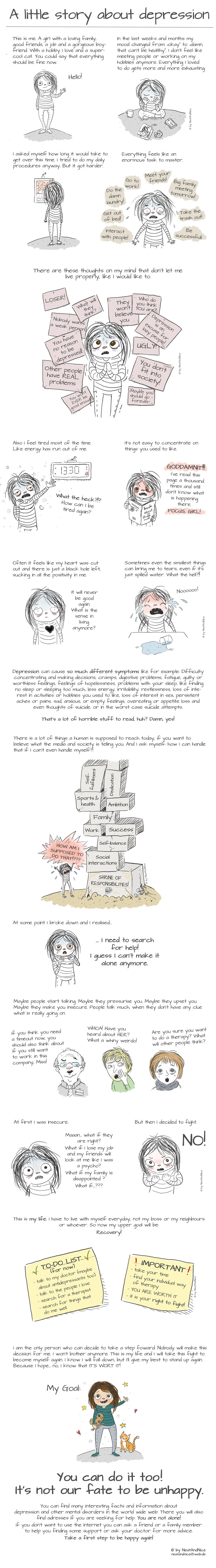 I Created This Infographic About Depression To Show You're Not Alone