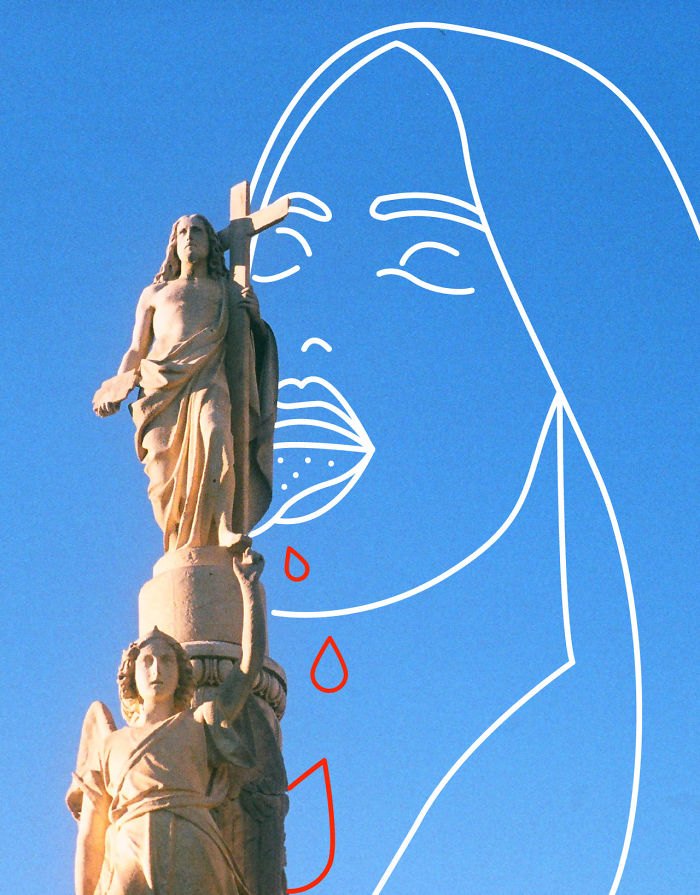 I Doodle On Film Photos To Tell A Different Story