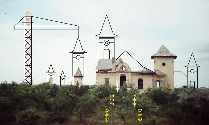 I Doodle On Film Photos To Tell A Different Story