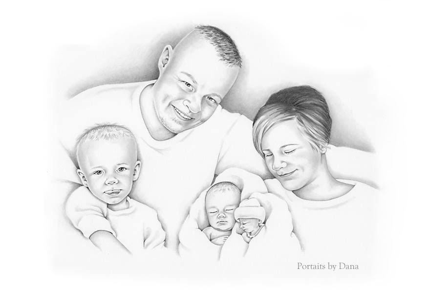 I Draw Baby Portraits For Families Who Suffered Early Losses I Draw Baby Portraits For Families Who Suffered Early Losses