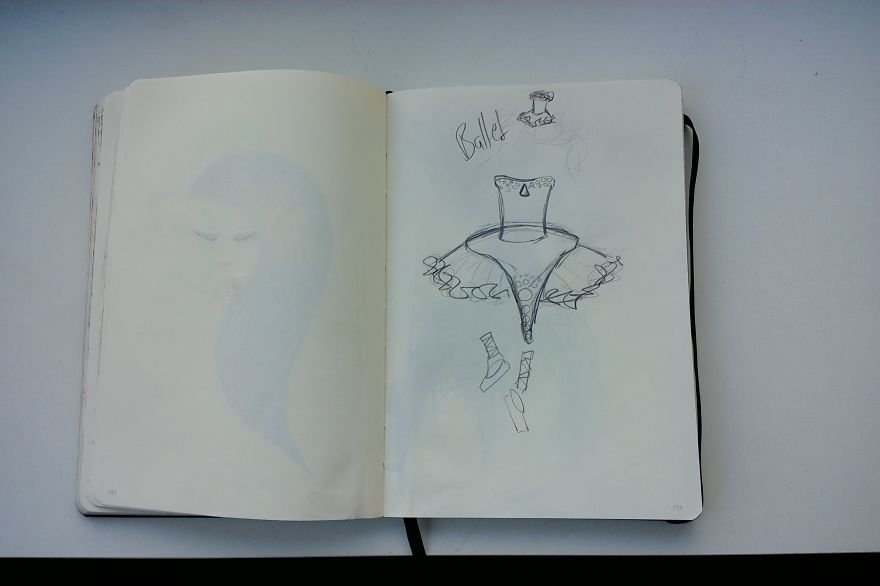 I Draw Various Random Things In My Sketchbook (page 120-129)