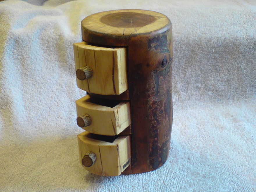 I Hand-Craft Wood Drawers That Look Like Trees To Escape Busy City Life I Hand-Craft Wood Drawers That Look Like Trees To Escape Busy City Life