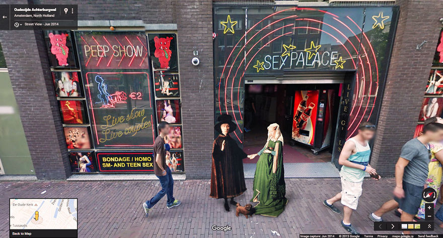 I Found Classic Paintings On The Streets With Google Street View I Found Classic Paintings On The Streets With Google Street View