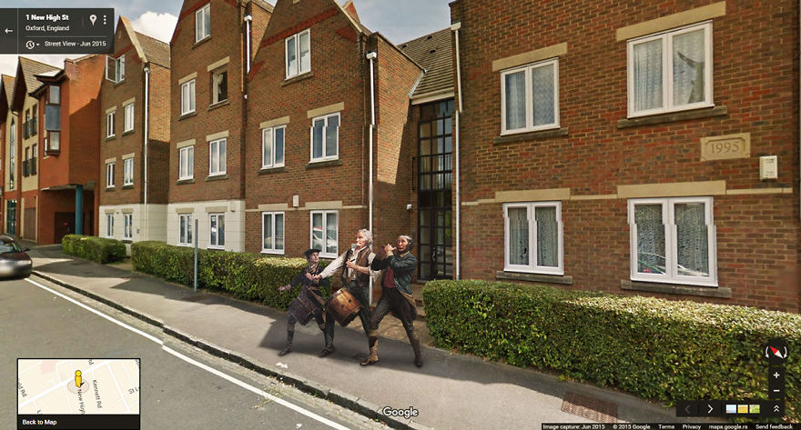 I Found Classic Paintings On The Streets With Google Street View I Found Classic Paintings On The Streets With Google Street View