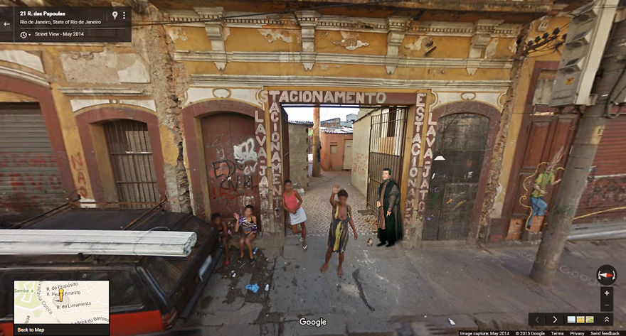 I Found Classic Paintings On The Streets With Google Street View