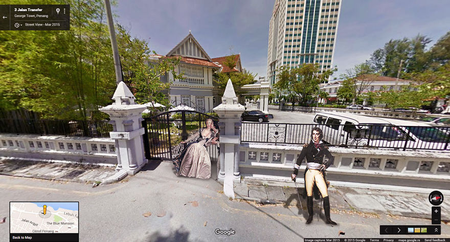 I Found Classic Paintings On The Streets With Google Street View I Found Classic Paintings On The Streets With Google Street View
