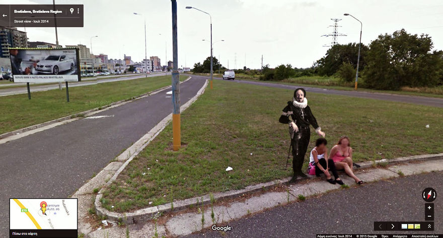 I Found Classic Paintings On The Streets With Google Street View