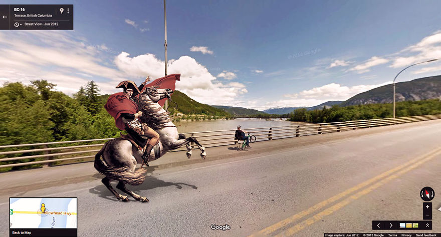 I Found Classic Paintings On The Streets With Google Street View