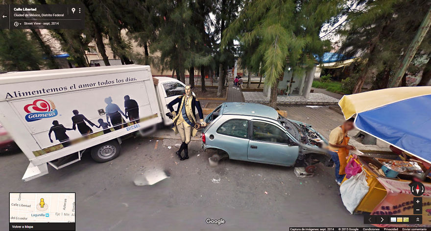 I Found Classic Paintings On The Streets With Google Street View I Found Classic Paintings On The Streets With Google Street View