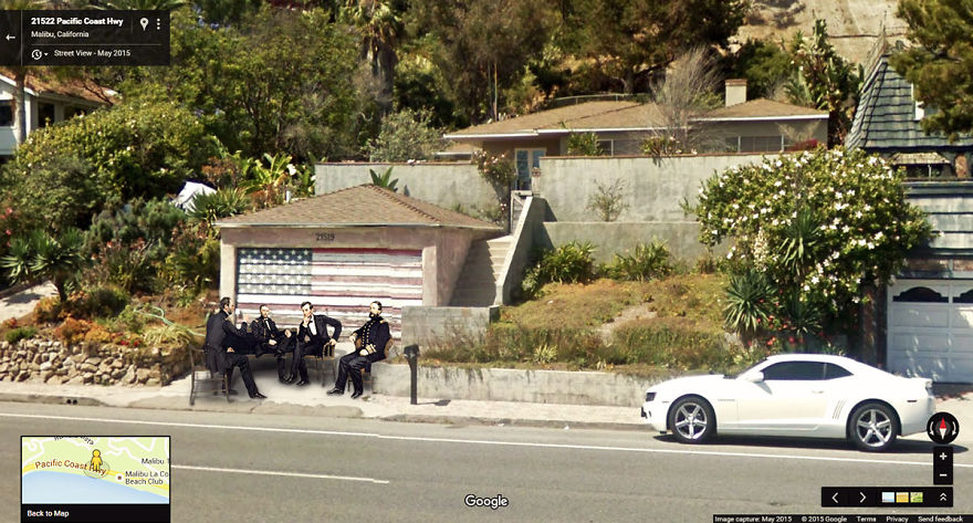 I Found Classic Paintings On The Streets With Google Street View