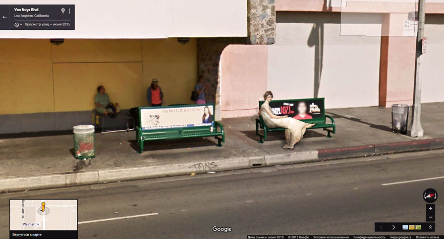 I Found Classic Paintings On The Streets With Google Street View