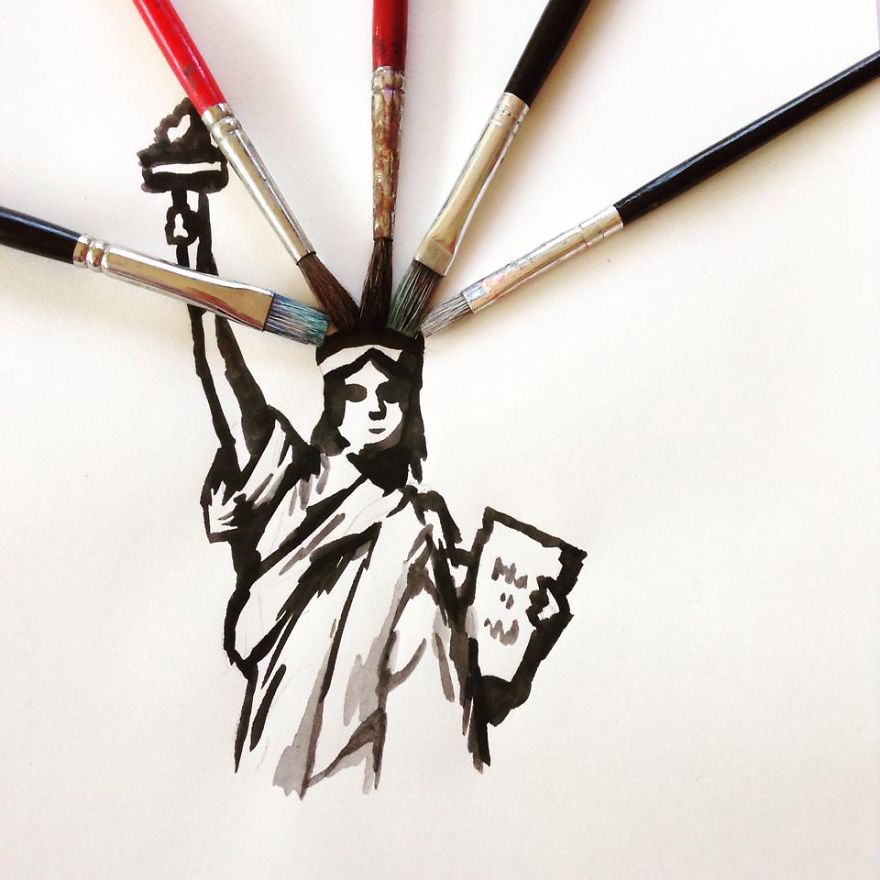 I Give Unexpected Meanings To Simple Objects By Adding Doodles (Part 5)