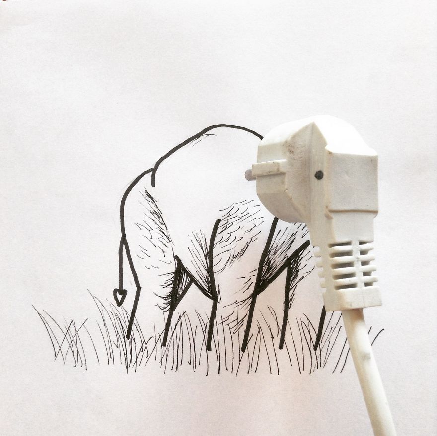 I Give Unexpected Meanings To Simple Objects By Adding Doodles (Part 5)