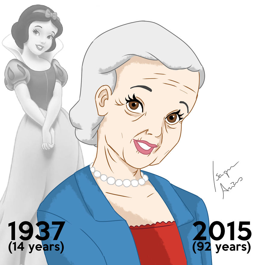 I Made Disney Princesses Look The Age They'd Be Today I Made Disney Princesses Look The Age They'd Be Today