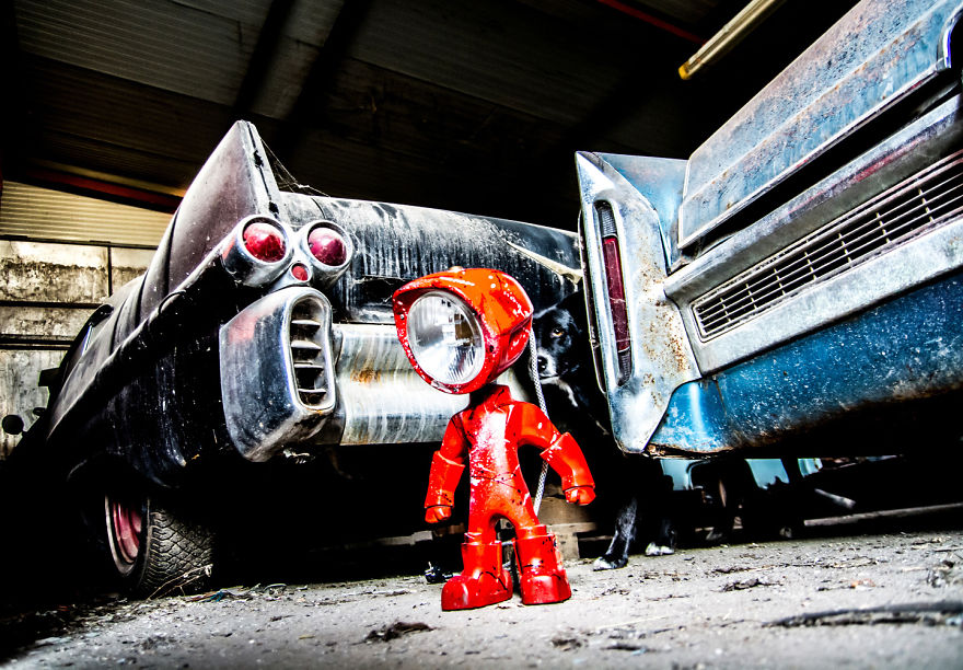 I Quit My Job To Make Lamps From Old Headlights Found In My Garage I Quit My Job To Make Lamps From Old Headlights Found In My Garage